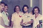 With Venukkutan Nair At KSC Abu Dhabi